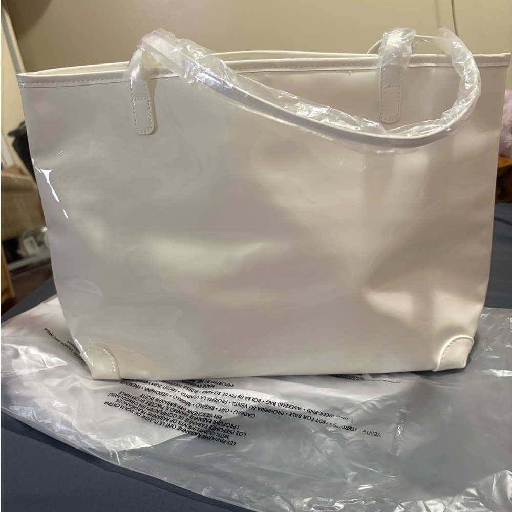Paco Rabanne Elegant White Tote